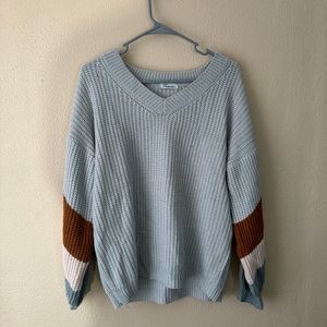 Size Medium sweater, bought from a boutique for like $65!